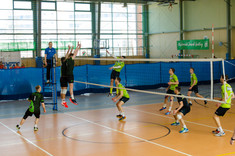 [FOTO] Nasi siatkarze w finale Akademickich Mistrzostw Polski